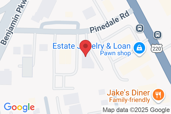 2707 Pinedale Rd suite b, Greensboro, NC 27408, USA