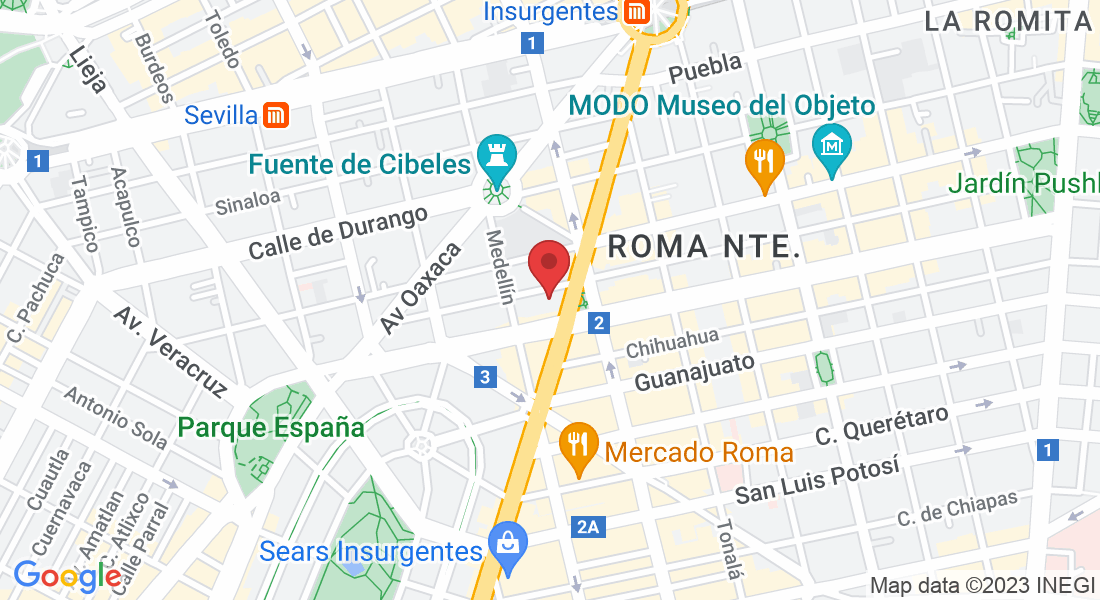 Tabasco 262, C. U. Benito Juárez, Cuauhtémoc, 06700 Ciudad de México, CDMX, Mexico