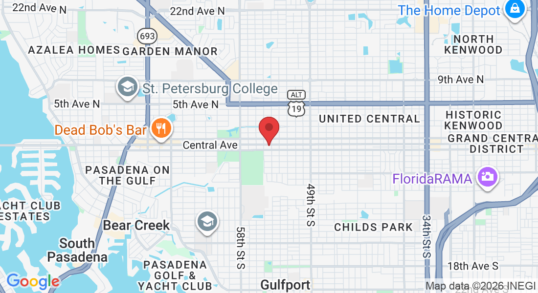 5420 Central Ave, St. Petersburg, FL 33707, USA