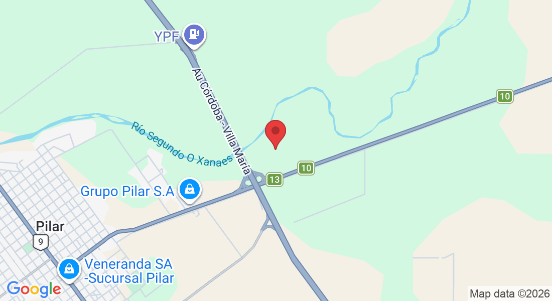 85M5+5X, Pilar, Córdoba, Argentina
