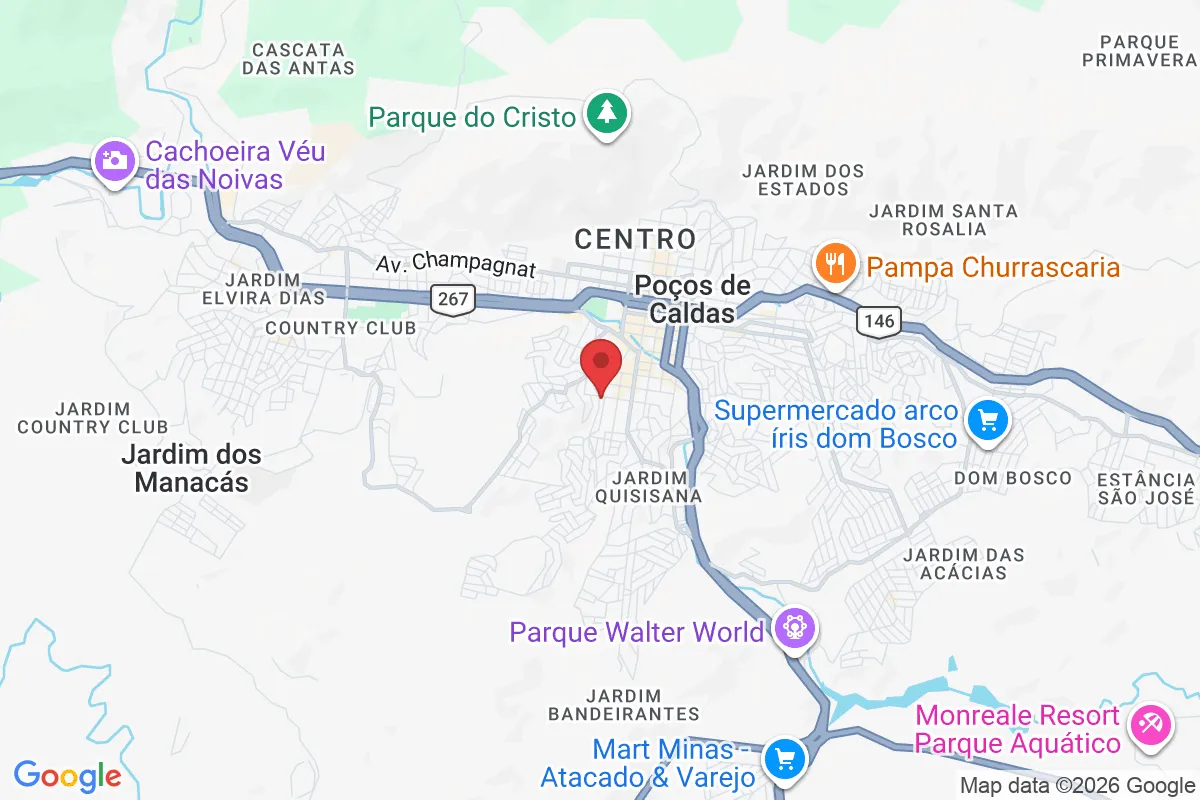 R. dos Expedicionários, 10 - Centro, Poços de Caldas - MG, 37701-041, Brasil