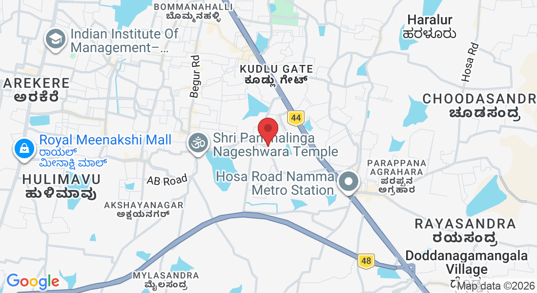 Canadian Pre School, Manipal County Rd, opposite Maple Bear, Wellington Paradise, Singasandra, Bengaluru, Karnataka 560068, India