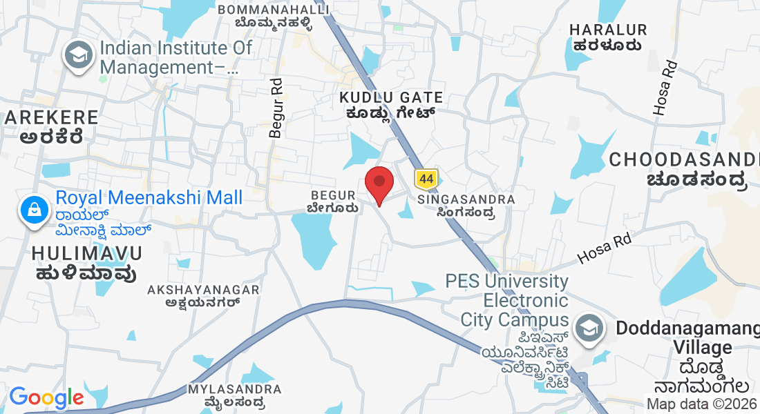 Canadian Pre School, Manipal County Rd, opposite Maple Bear, Wellington Paradise, Singasandra, Bengaluru, Karnataka 560068, India