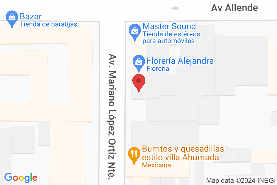 Av. Mariano López Ortiz Nte. 25, Sur Col. Centro, Tercero de Cobián Centro, 27000 Torreón, Coah., México