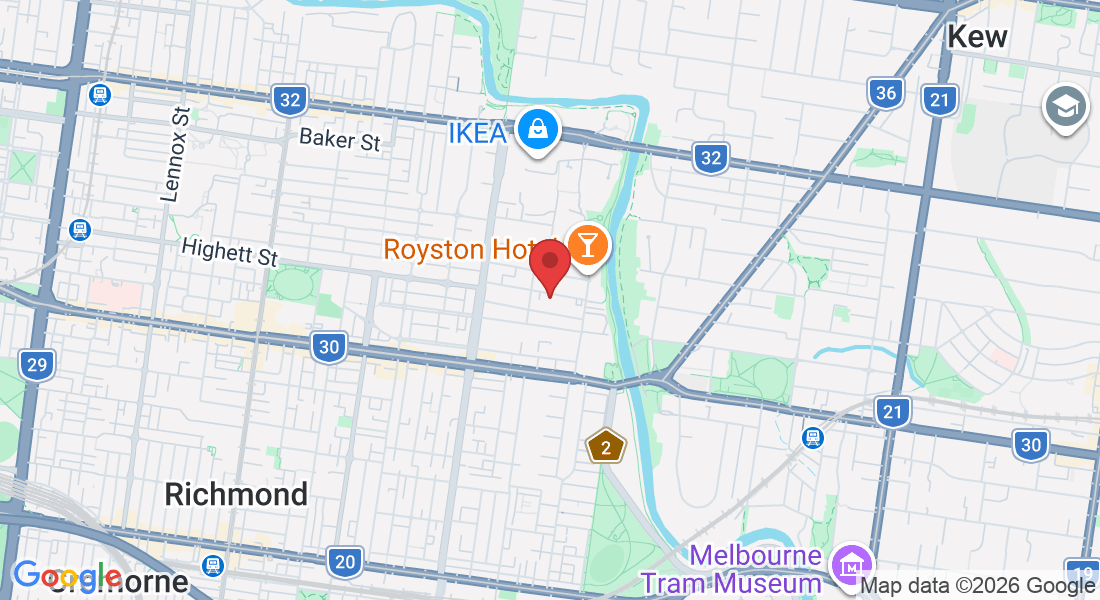 44 Crown St, Richmond VIC 3121, Australia