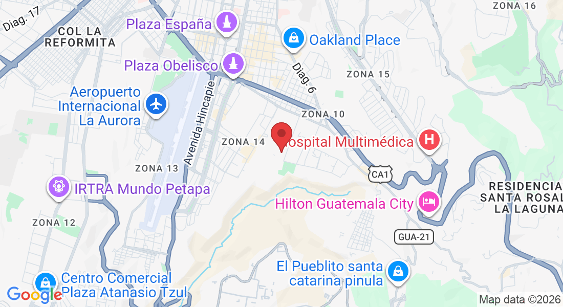 14 Avenida 7-12, Cdad. de Guatemala 01014, Guatemala