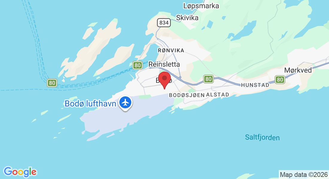 Påls vei 3, 8008 Bodø, Norge