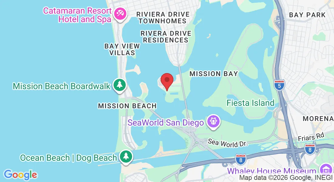 1404 Vacation Rd, San Diego, CA 92109, USA