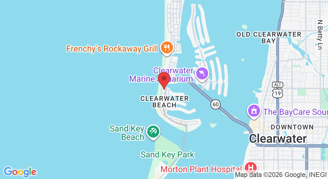 100 Coronado Dr, Clearwater Beach, FL 33767, USA