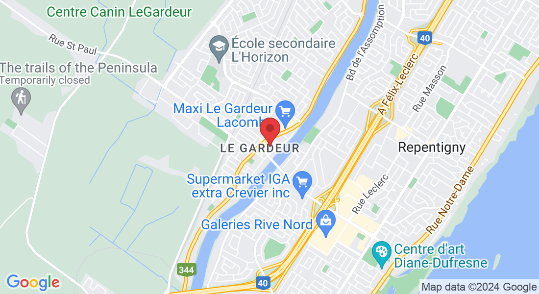 333 Boulevard Brien, Repentigny, QC J5Z 2J1, Canada