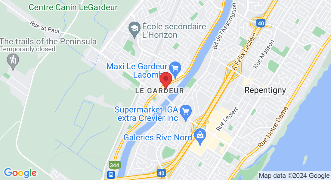 333 Boulevard Brien, Repentigny, QC J5Z 2J1, Canada