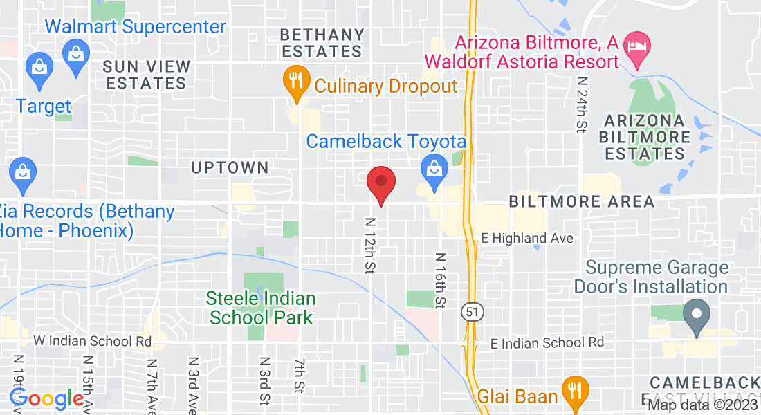 1233 E Camelback Rd, Phoenix, AZ 85014, USA