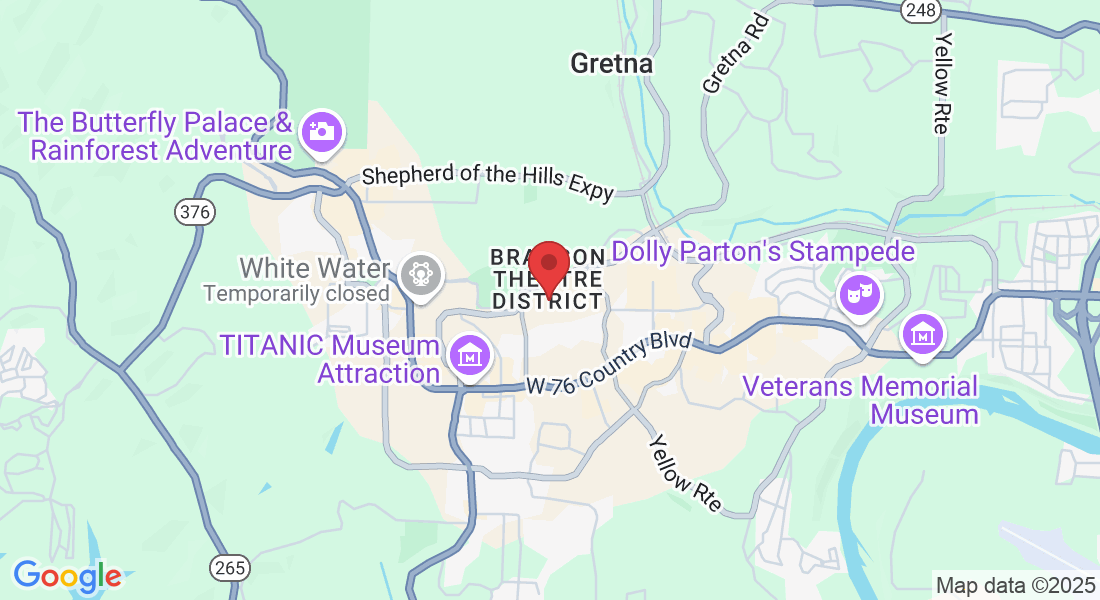 554 Gretna Rd, Branson, MO 65616, USA