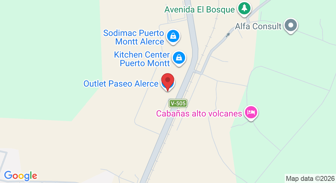 Av. Ferrocarril 2001, 5800000 Puerto Montt, Los Lagos, Chile