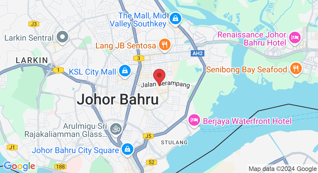 20-02, Jln Sri Pelangi 4, Taman Pelangi, 80400 Johor Bahru, Johor, Malaysia
