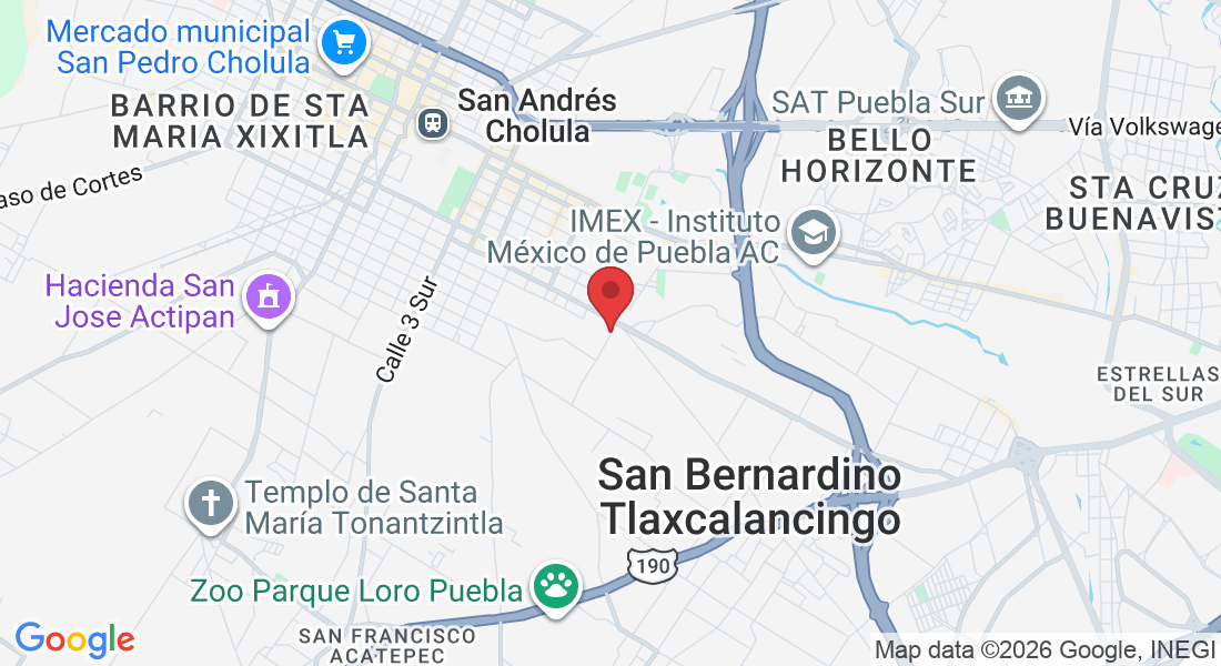 Calle 14 Sur, 72823 Pue., México