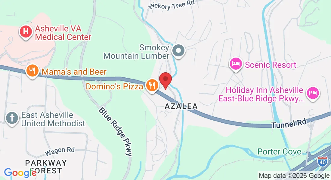 1272 Tunnel Rd, Asheville, NC 28805, USA