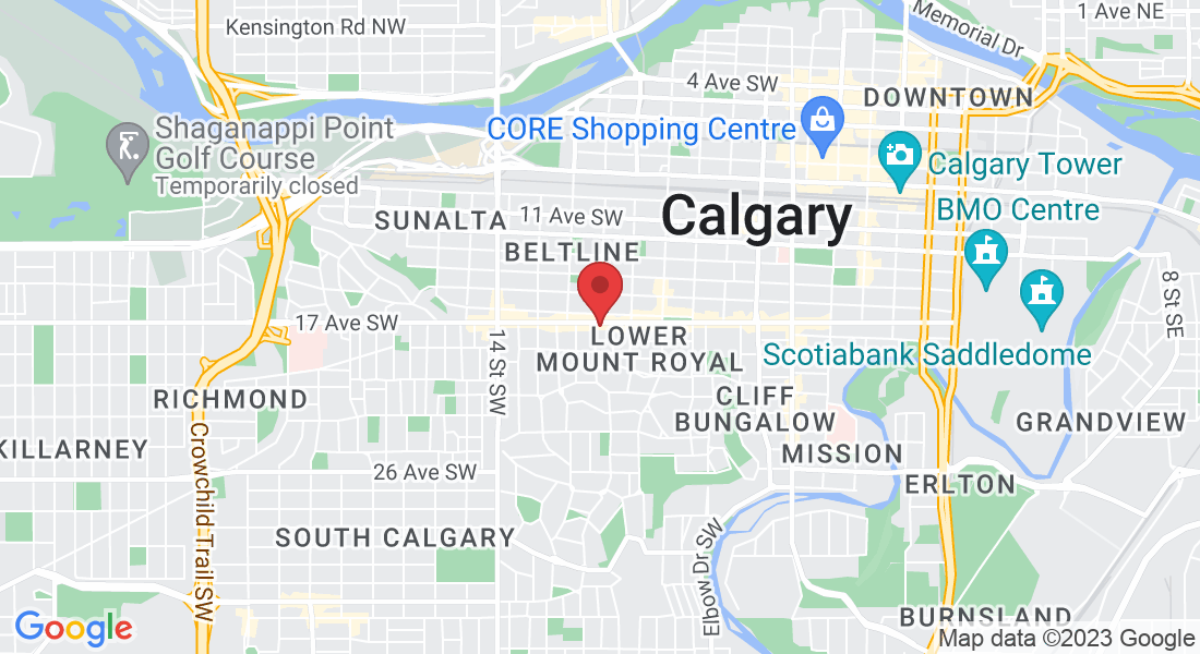 1039 17 Ave SW suite 802, Calgary, AB T2T 0A9, Canada