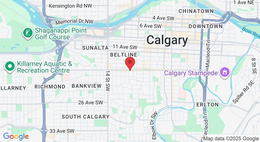 1039 17 Ave SW suite 802, Calgary, AB T2T 0A9, Canada