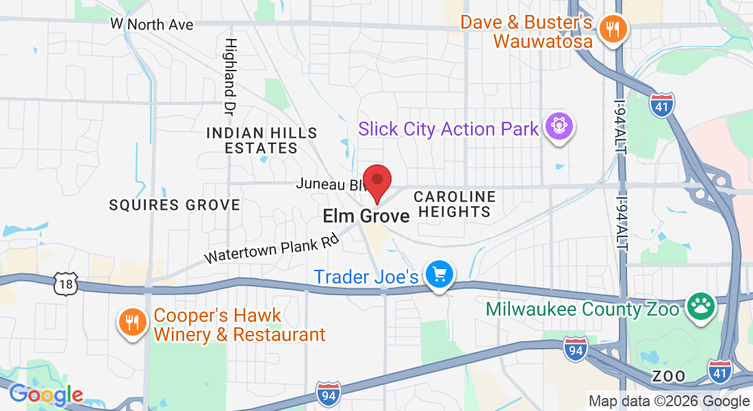 13320 Watertown Plank Rd, Elm Grove, WI 53122, USA