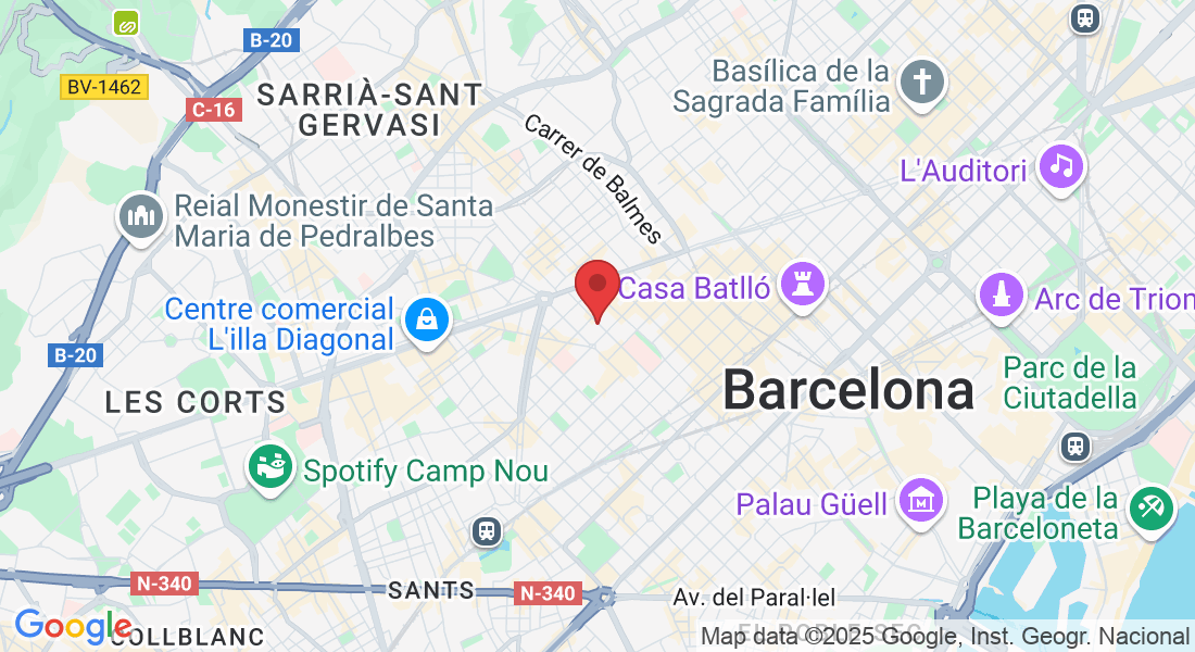 Carrer de Villarroel, 235, L'Eixample, 08036 Barcelona, Spain