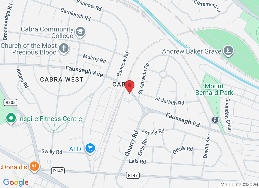 First Floor, Naomh Fionnbarra GAA Club - Physiotherapy, Faussagh Ave, Cabra East, Dublin 7, D07 TFT2, Ireland