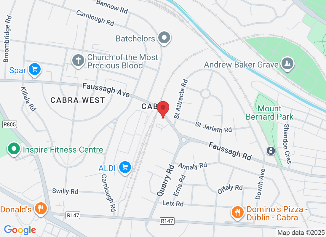 First Floor, Naomh Fionnbarra GAA Club - Physiotherapy, Faussagh Ave, Cabra East, Dublin 7, D07 TFT2, Ireland