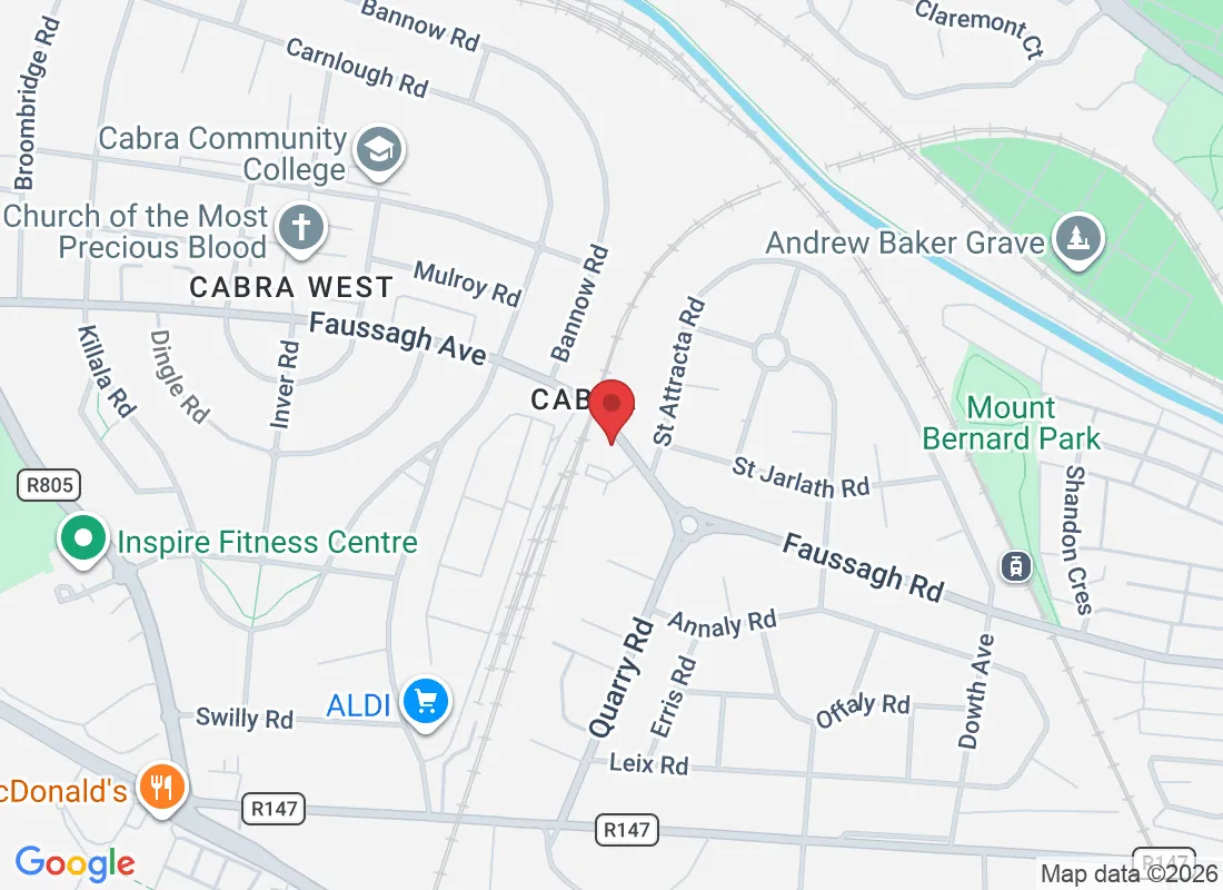 First Floor, Naomh Fionnbarra GAA Club - Physiotherapy, Faussagh Ave, Cabra East, Dublin 7, D07 TFT2, Ireland