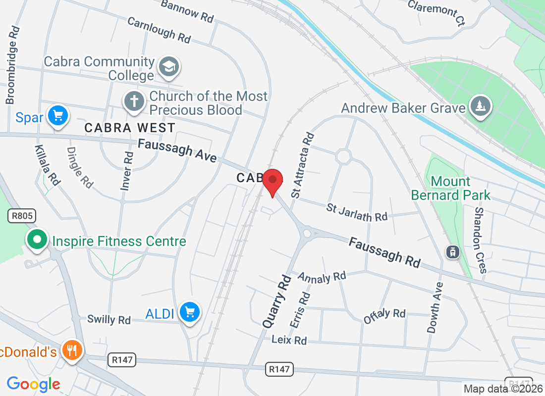 First Floor, Naomh Fionnbarra GAA Club - Physiotherapy, Faussagh Ave, Cabra East, Dublin 7, D07 TFT2, Ireland