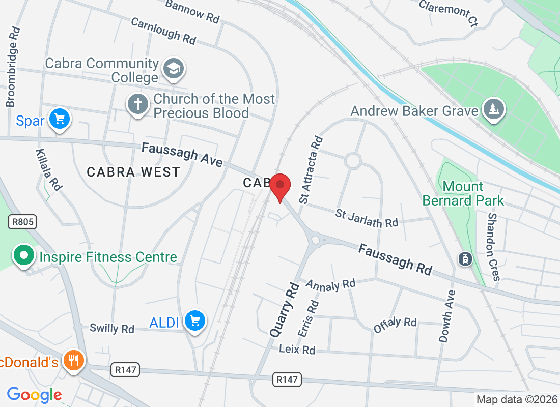 First Floor, Naomh Fionnbarra GAA Club - Physiotherapy, Faussagh Ave, Cabra East, Dublin 7, D07 TFT2, Ireland