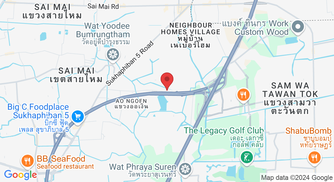 ซอย จตุโชติ Khwaeng Ao Ngoen, Khet Sai Mai, Krung Thep Maha Nakhon 10220, Thailand