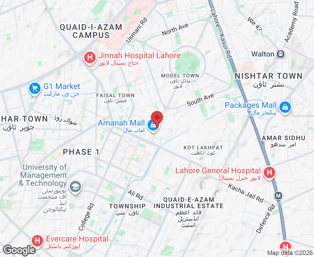 Model Town Link Rd, G. E. C. H. S Phase 3 Muhammadpura, Lahore, Pakistan