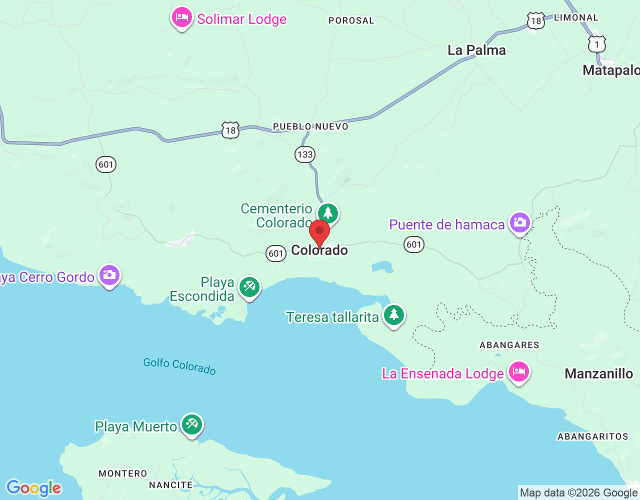 Colorado, Provincia de Guanacaste, Abangares, Costa Rica