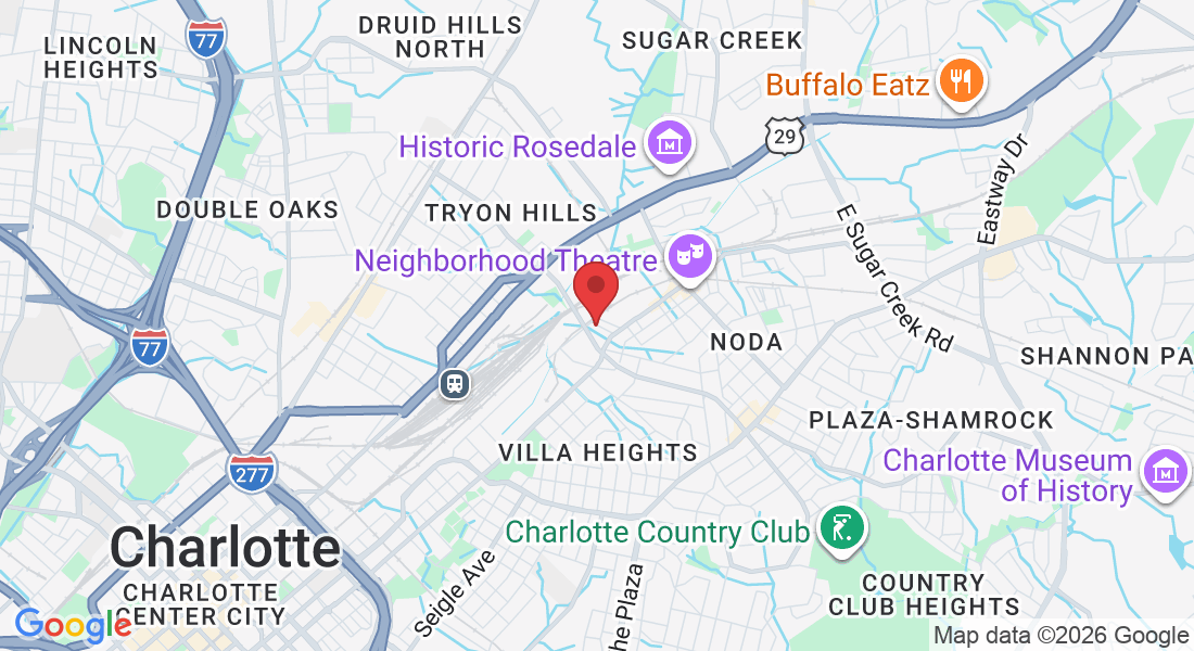 Faison Ave, Charlotte, NC 28205, USA