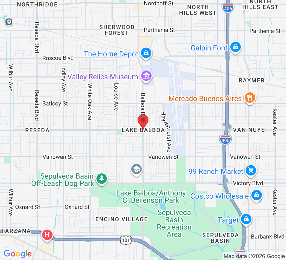 Lake Balboa, Los Angeles, CA, USA