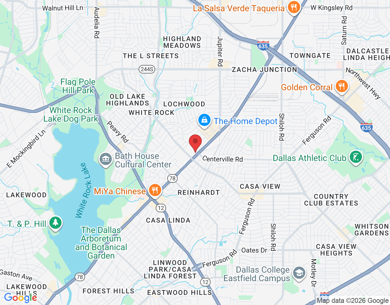 10611 Garland Rd #210, Dallas, TX 75218, USA