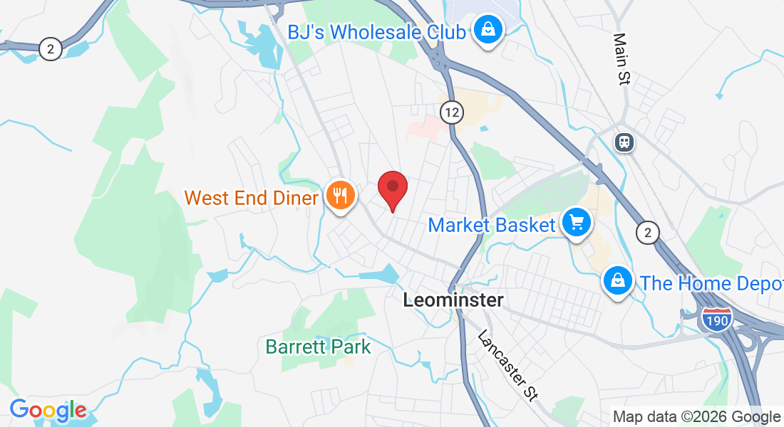 74 Blossom St, Leominster, MA 01453, USA