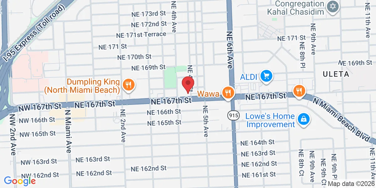 459 NE 167th St, North Miami Beach, FL 33162, EE. UU.