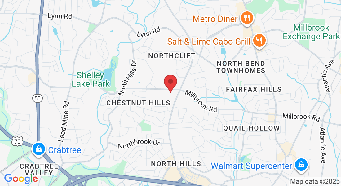 207 W Millbrook Rd, Raleigh, NC 27609, USA