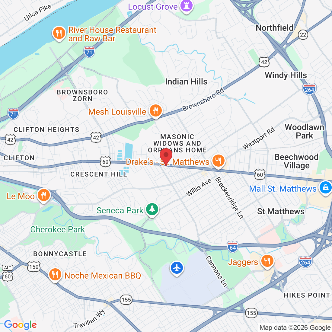 3418 Frankfort Ave, Louisville, KY 40207, USA