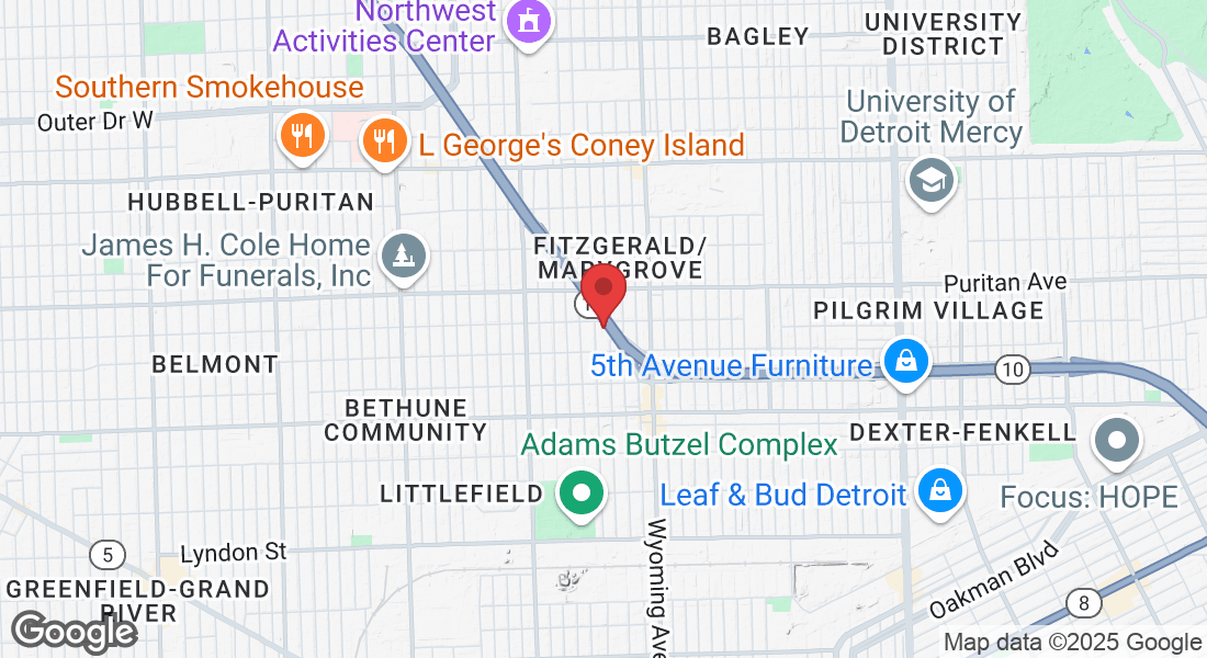15775 James Couzens Fwy, Detroit, MI 48238, USA