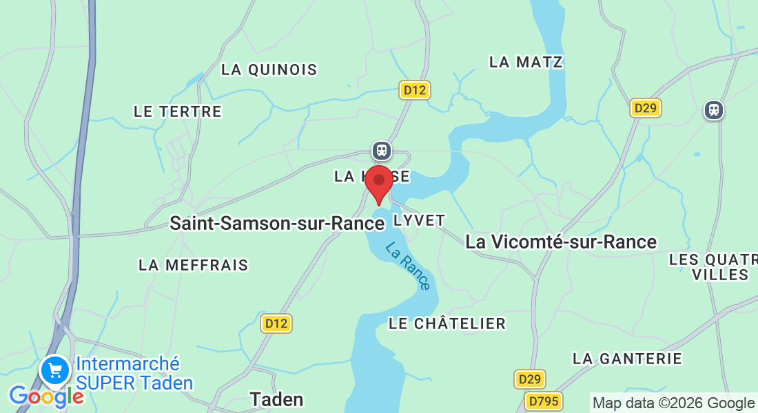 parking du plan d'eau de, Ecl du Châtelier, 22100 Saint-Samson-sur-Rance, France