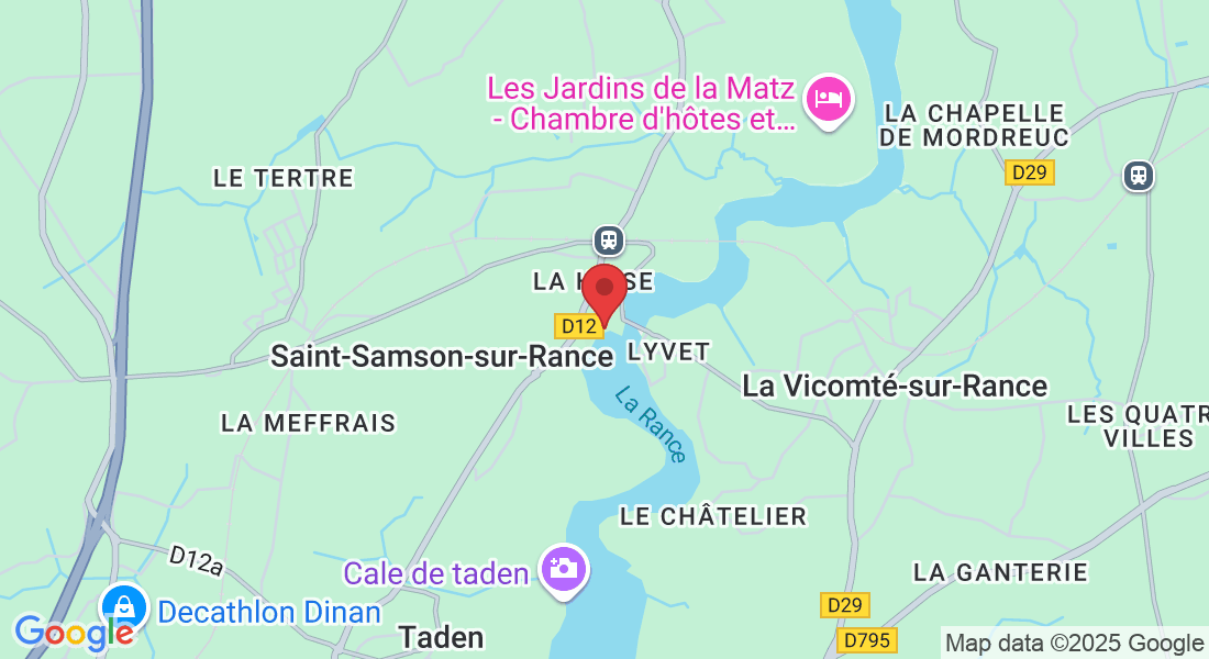parking du plan d'eau de, Ecl du Châtelier, 22100 Saint-Samson-sur-Rance, France