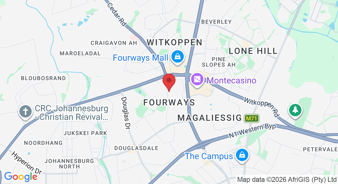 Fourways, Sandton, 2055, South Africa