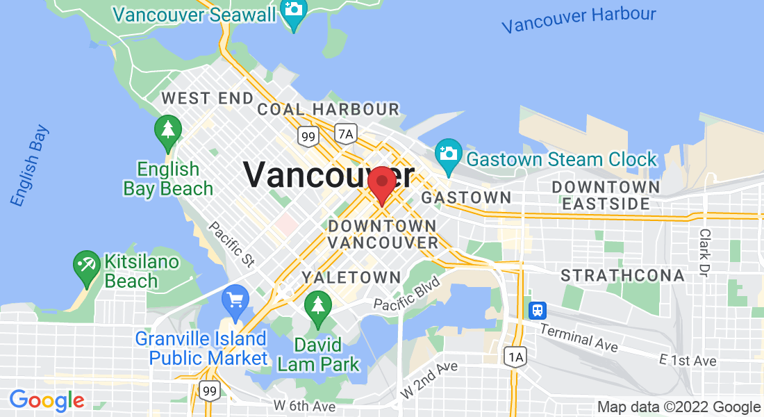 Downtown Vancouver, Vancouver, BC, Canada