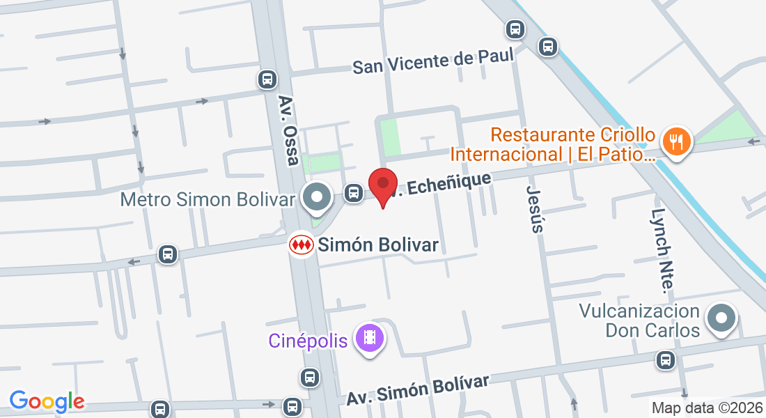 Av. Echeñique 5839, oficina 211, La Reina, Región Metropolitana, Chile