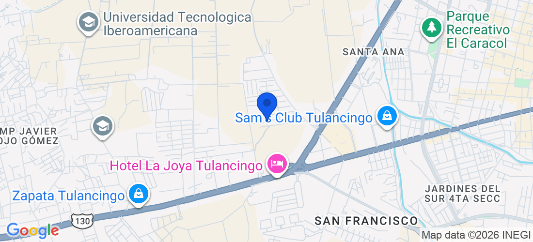 Pirul 256, Rancho nuevo, 43648 Tulancingo, Hgo., México