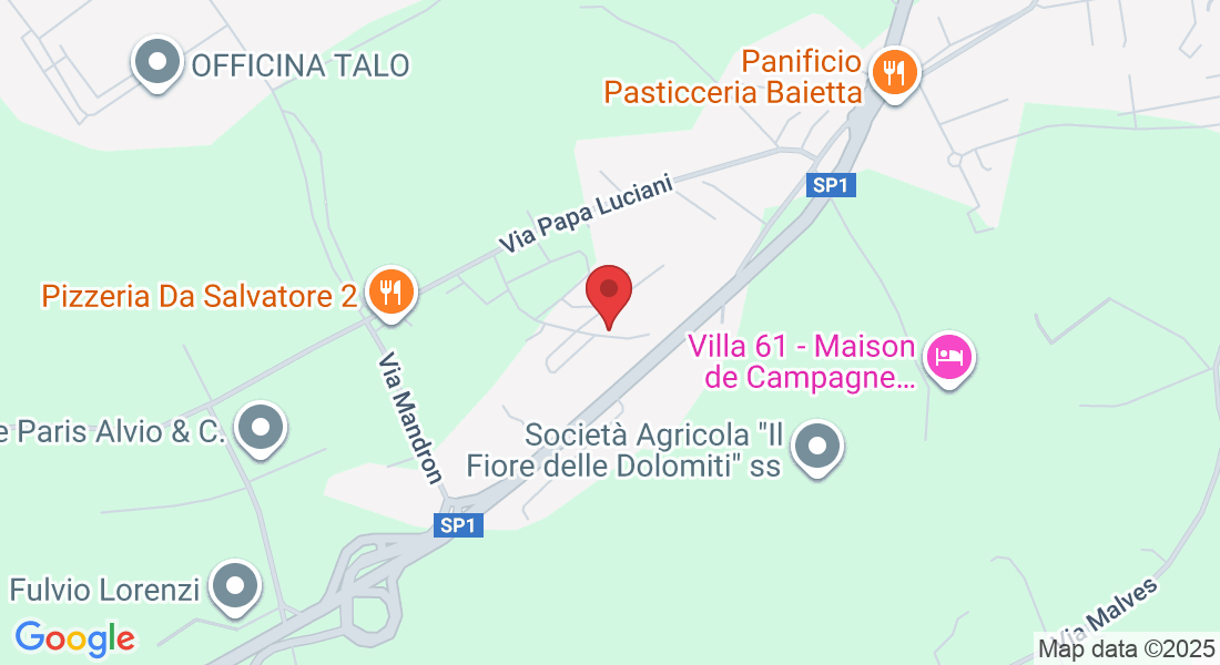 Via Mandron, 44, 32020 Limana BL, Italia