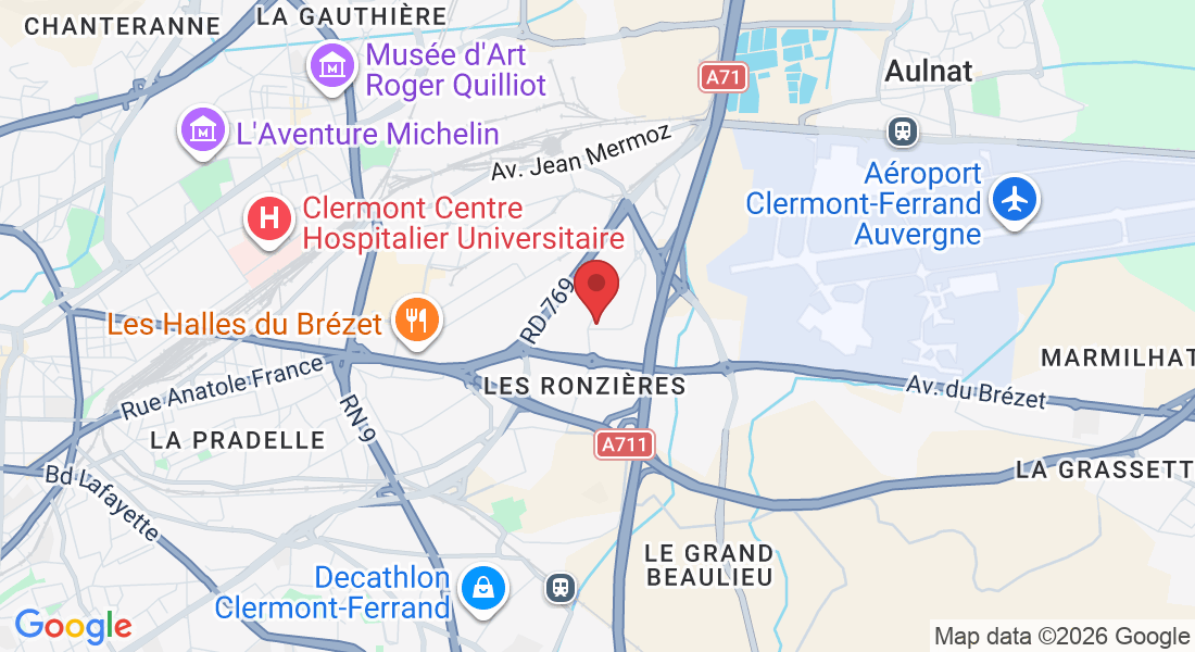 1 Rue Pierre Boulanger, 63100 Clermont-Ferrand, France
