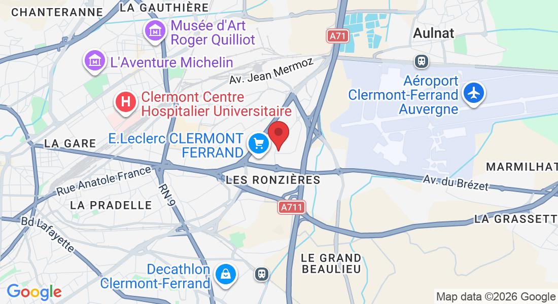 1 Rue Pierre Boulanger, 63100 Clermont-Ferrand, France